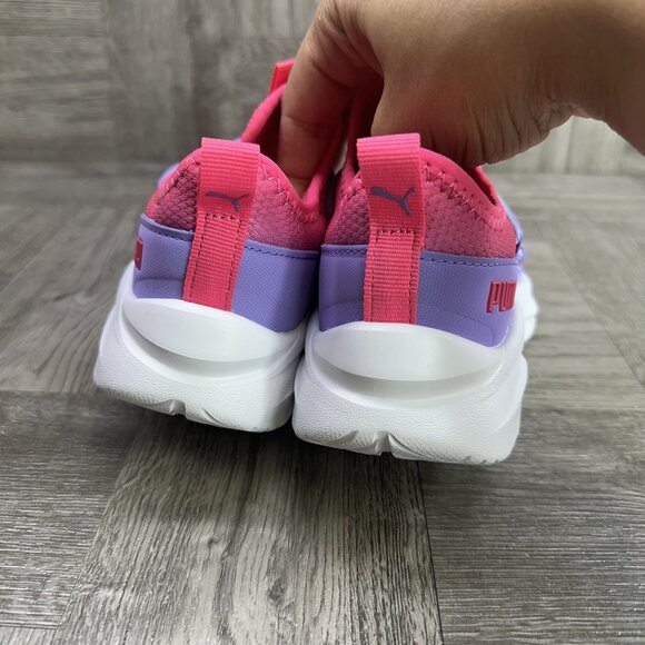 Puma One4All Kids size 3.5 Multicolored Slip On Shoes - Picture 7 of 9